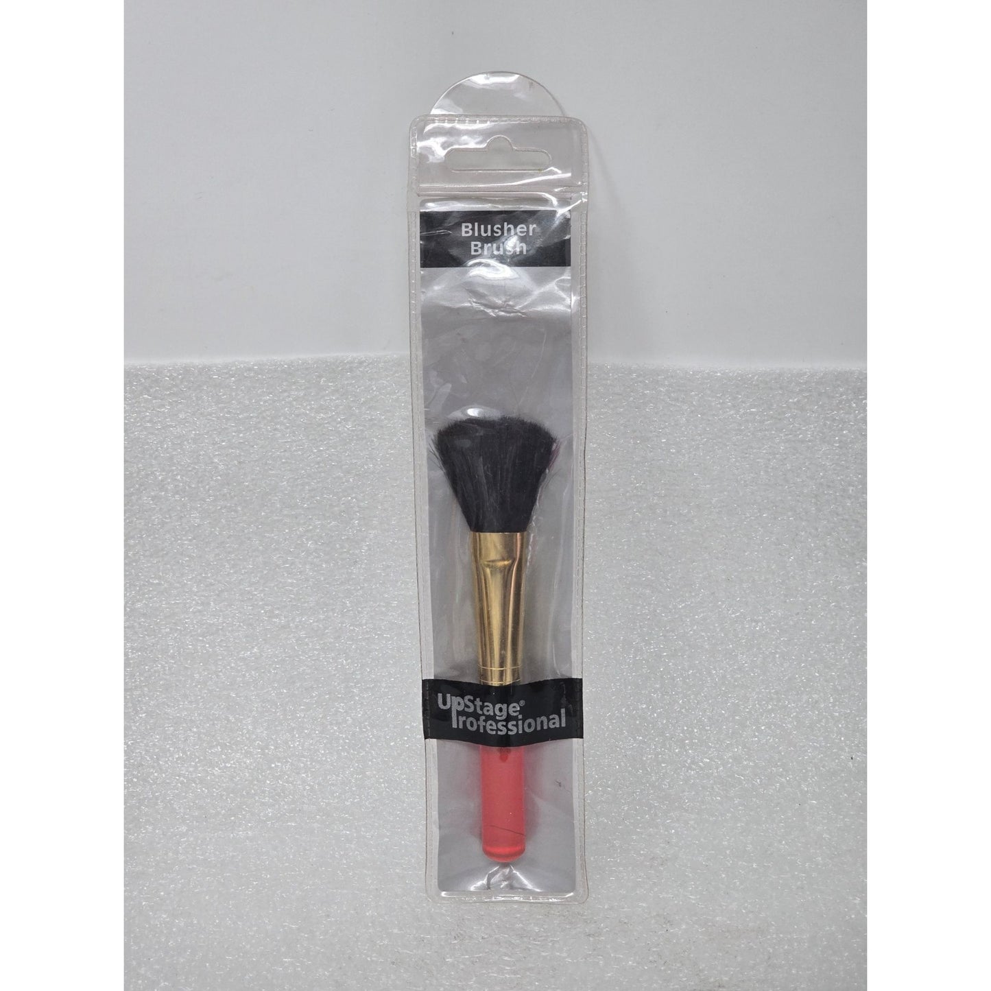 Upstage Professional Blusher Brush With Gold Ferrule & Red Handle