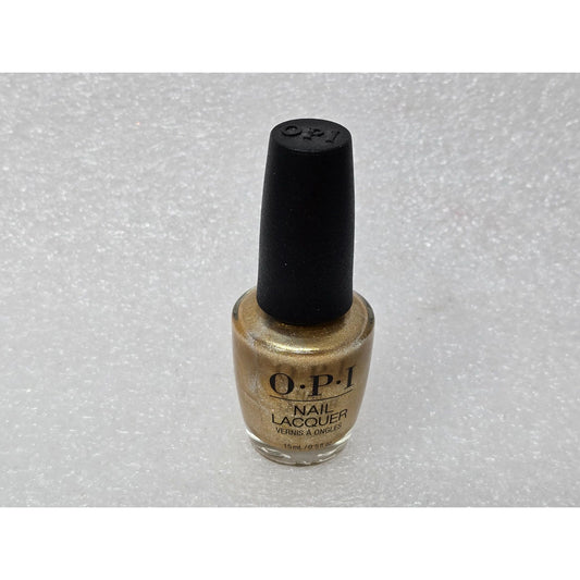 OPI Nail Lacquer Polish Dazzling Dew Drop Gold
