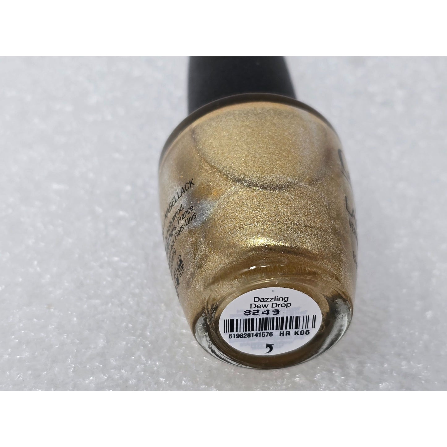 OPI Nail Lacquer Polish Dazzling Dew Drop Gold