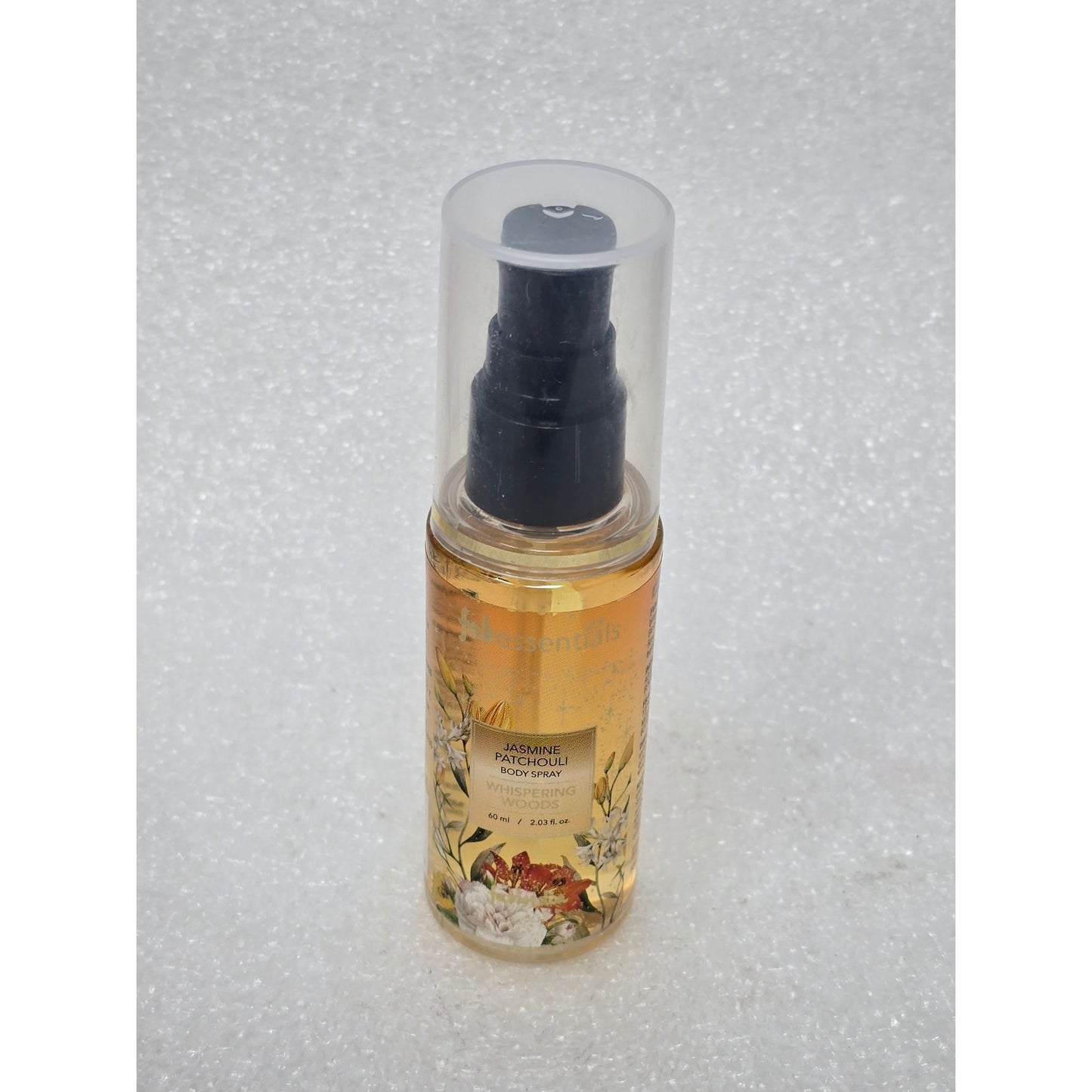 Fab Essentials Whispering Woods Jasmine & Patchouli Body Spray 2.03 oz