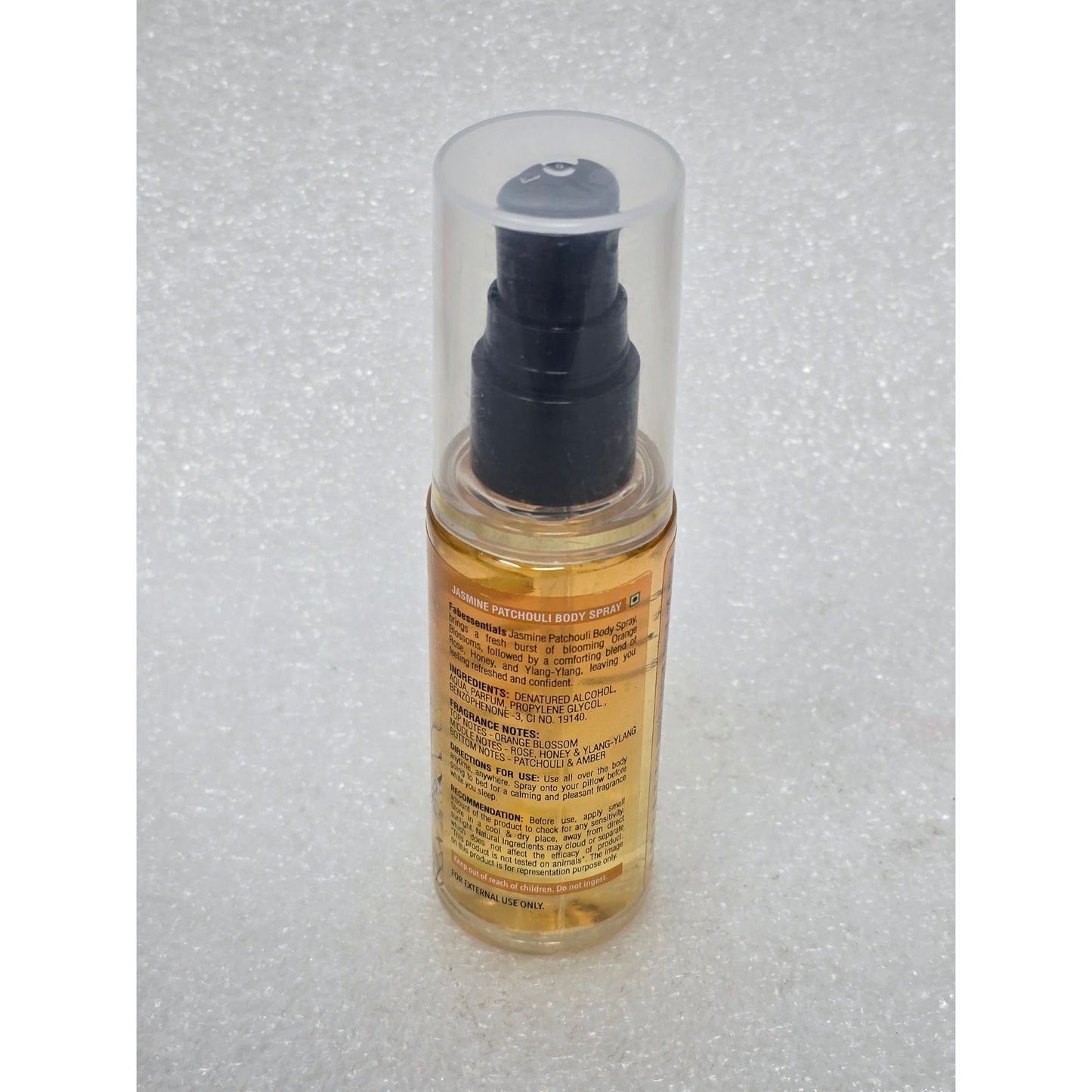 Fab Essentials Whispering Woods Jasmine & Patchouli Body Spray 2.03 oz