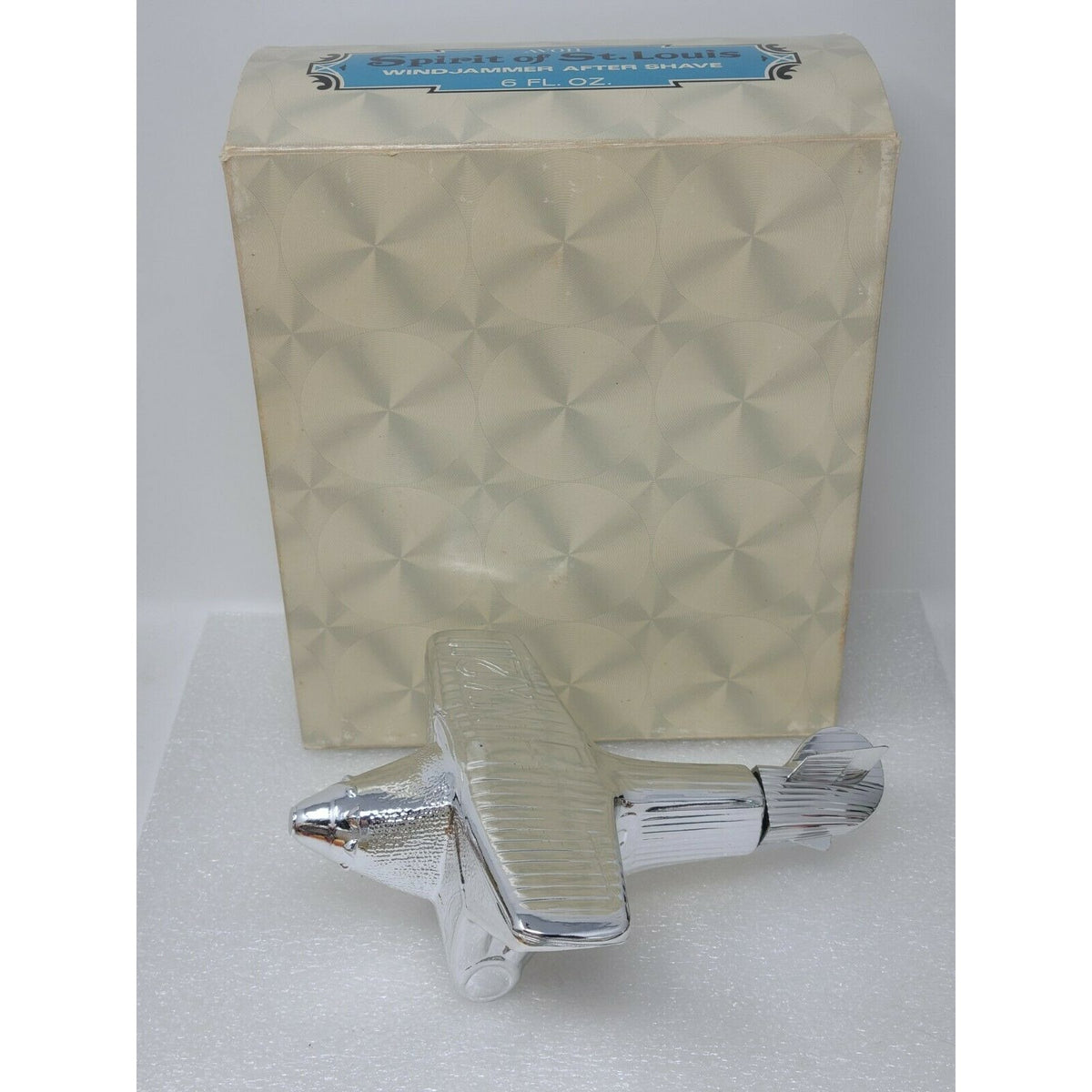 Vintage Avon Spirit Of St. Louis WindJammer Airplane Decanter After Shave 6 oz