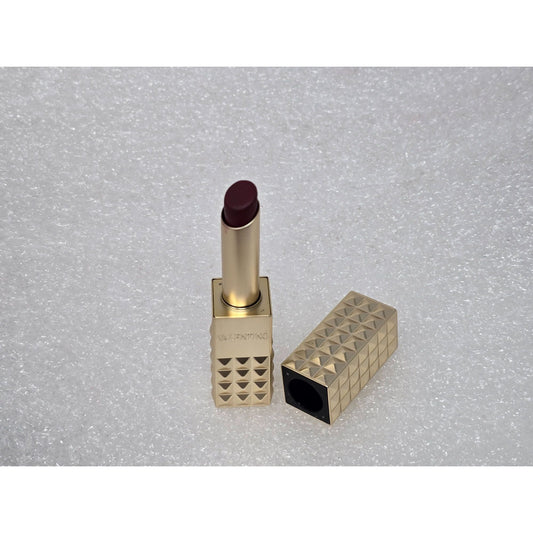 Valentino Spike Matte Lipstick 508R It's Valentino Baby Gold Studded Case