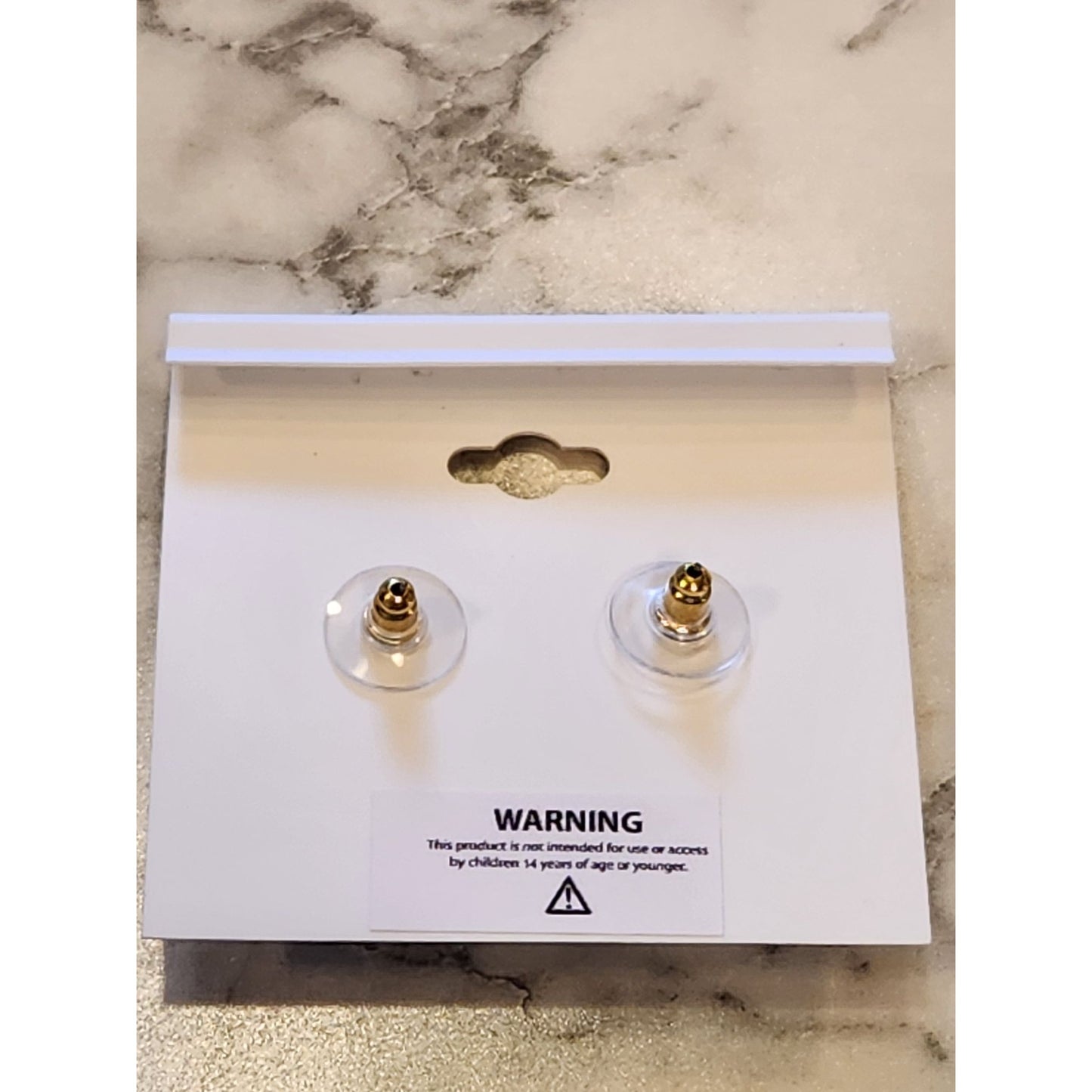 Dana Buchman Gold-Tone Rhinestone Link Drop Earrings