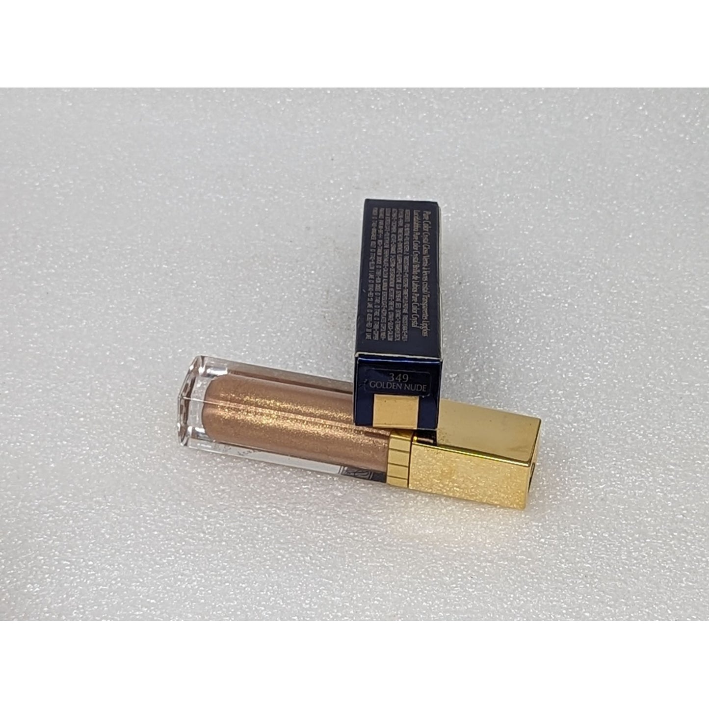 Estee Lauder Pure Color Crystal Lip Gloss Golden Nude 349