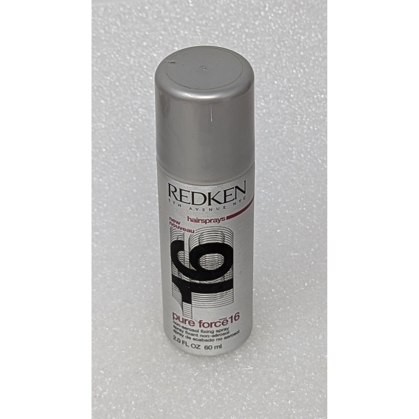 Redken Pure Force 16 Non-Aerosol Fixing Spray 2 Oz Travel Size