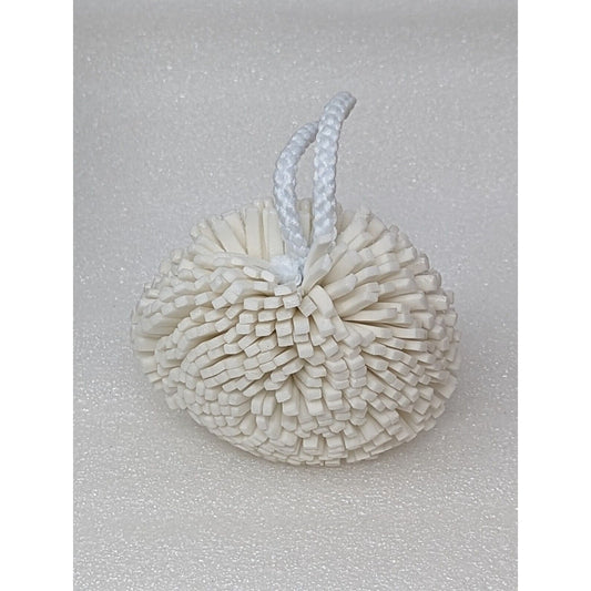 White Loofah Bath Scrubber Sponge