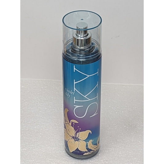 Bath & Body Works Sky Violet Lily Fine Fragrance Mist 8 oz