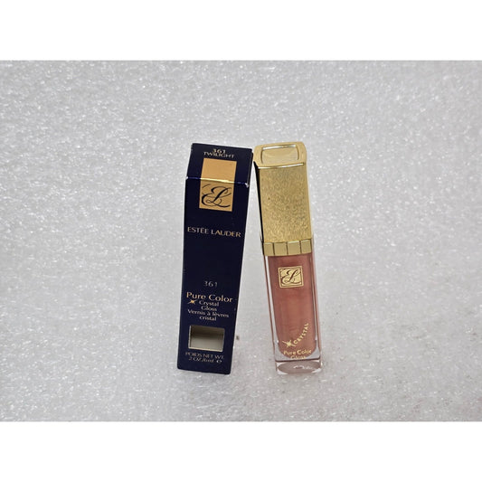 Estée Lauder Pure Color Crystal Lip Gloss 361 Twilight New In Box .2 Oz
