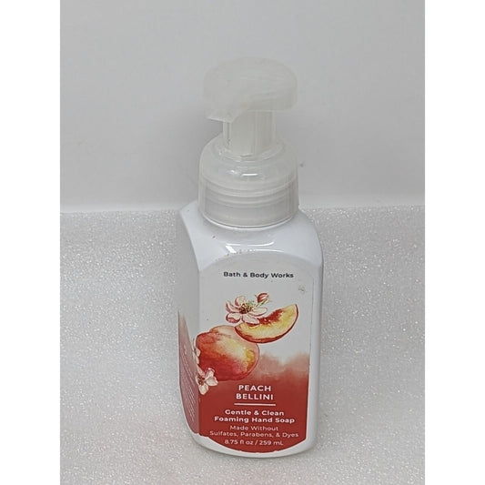 Bath & Body Works Peach Bellini Gentle & Clean Foaming Hand Soap 8.75 fl oz