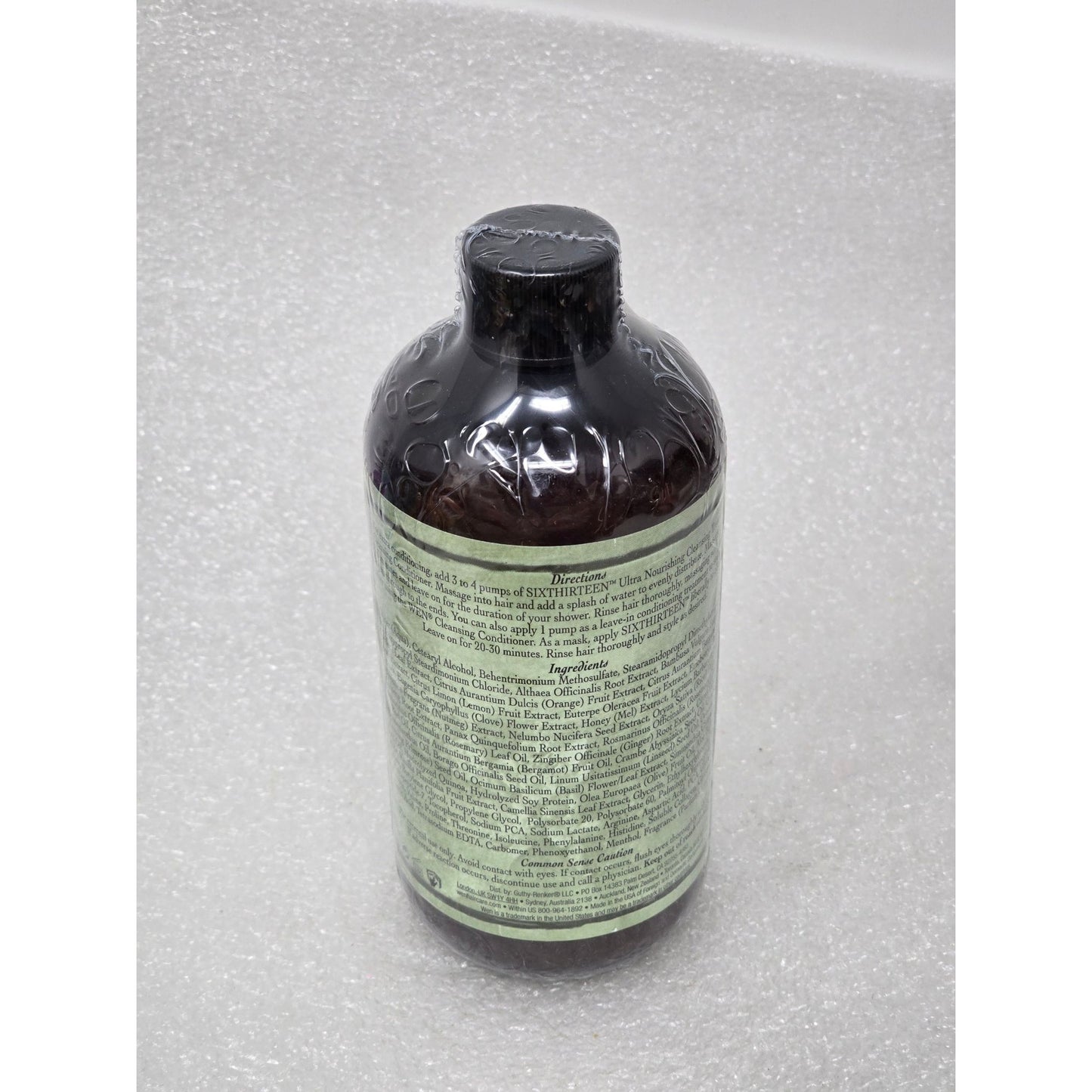 Wen By Chaz Dean Six Thirteen Ultra Nourishing Cleansing Treatment 12 Fl Oz