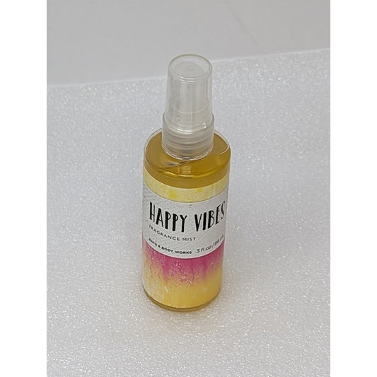 Bath & Body Works Happy Vibes Fine Fragrance Mist 3 oz Travel Size