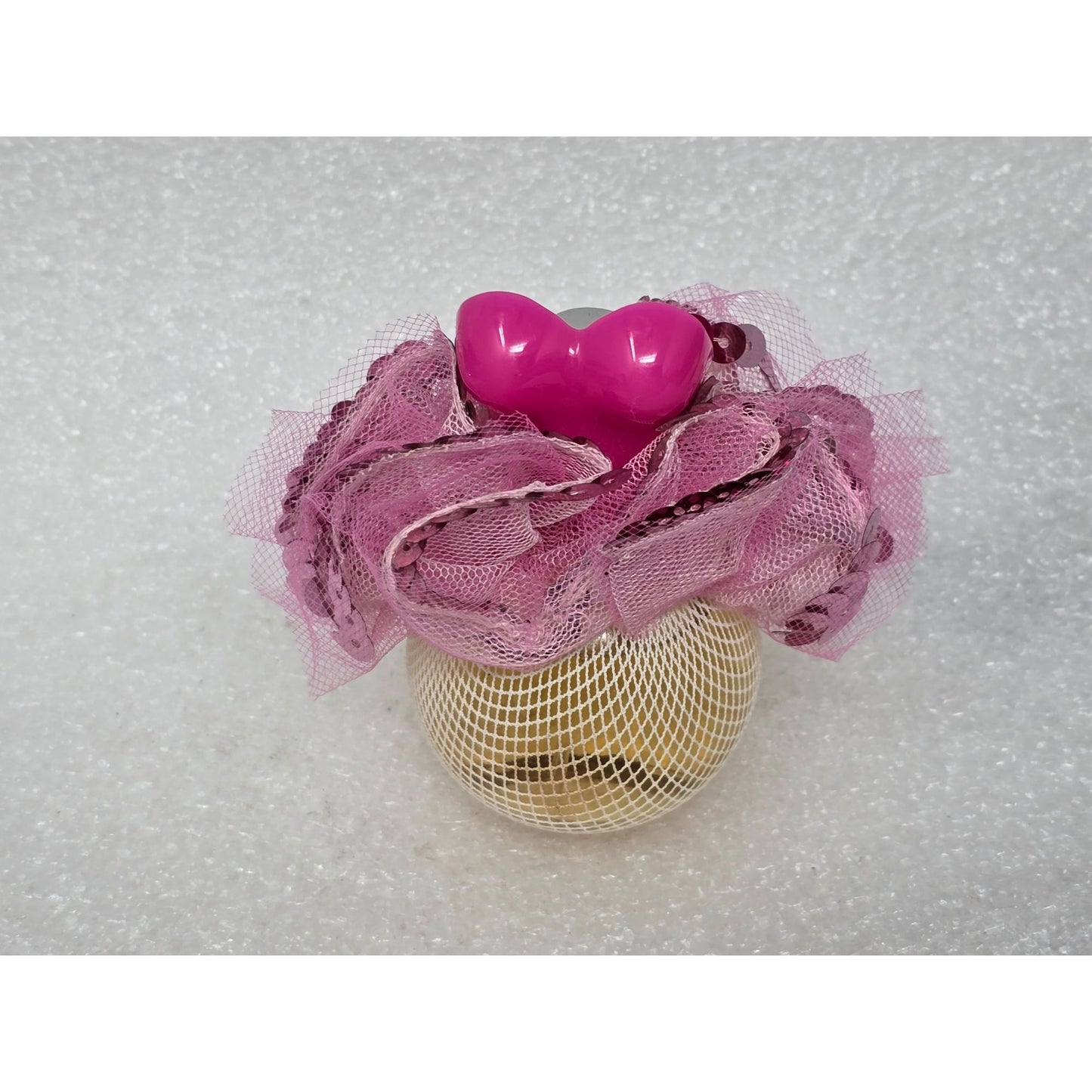 Betsey Johnson Too Too Pretty 1.7 Oz Parfum Perfume Pink Sequin Dress Collectors