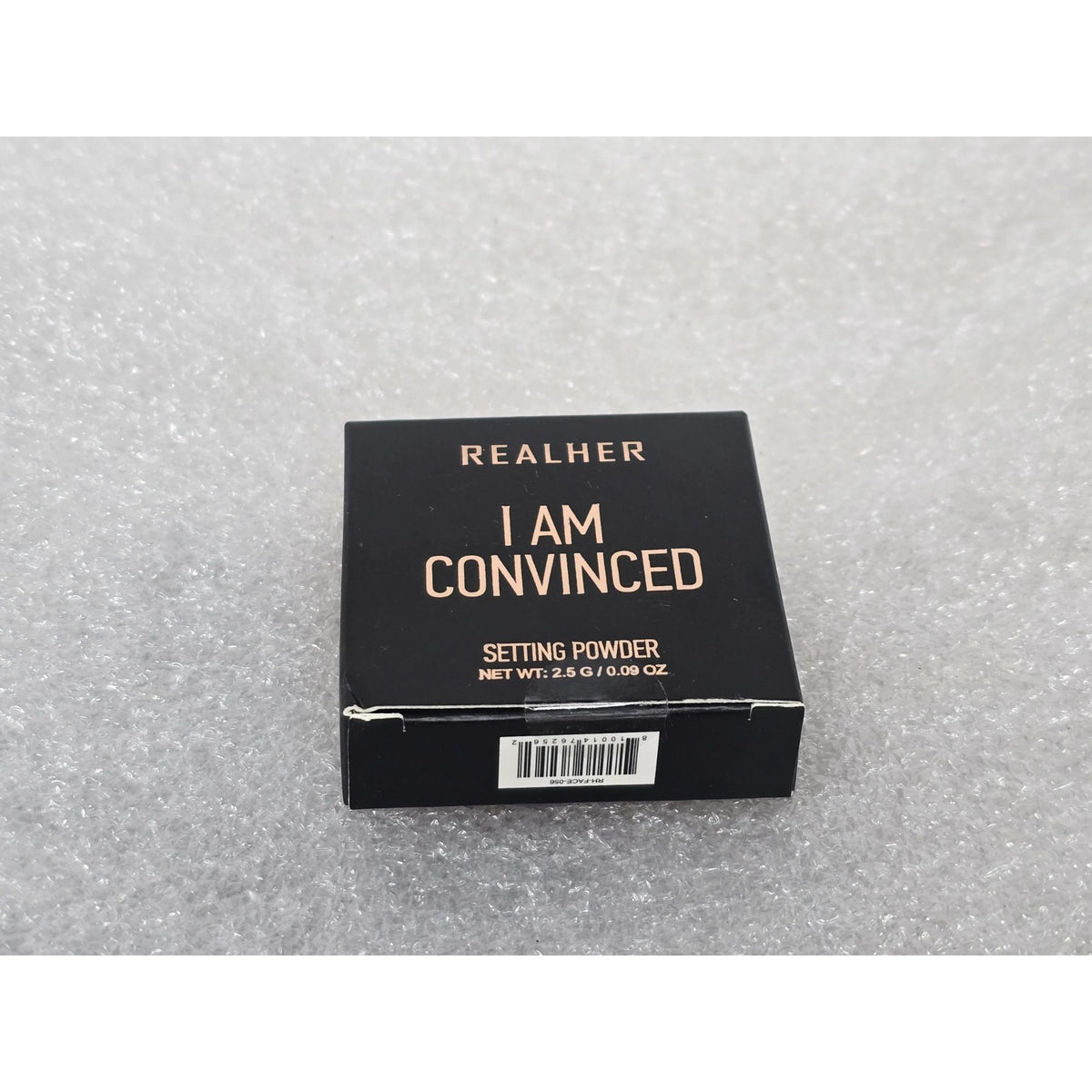 Realher I Am Convinced Setting Powder .09 oz Travel Size Softens & Seals