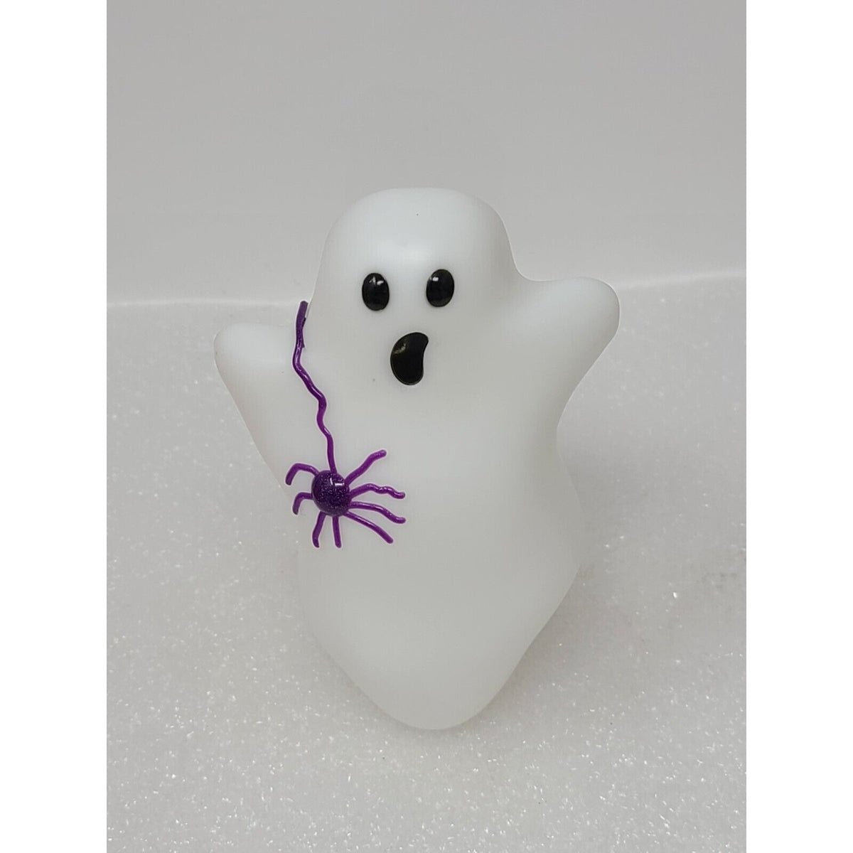 Bath & Body Works Slatkin Light-Up Wallflower Diffuser Halloween Ghost W/ Purple Spider