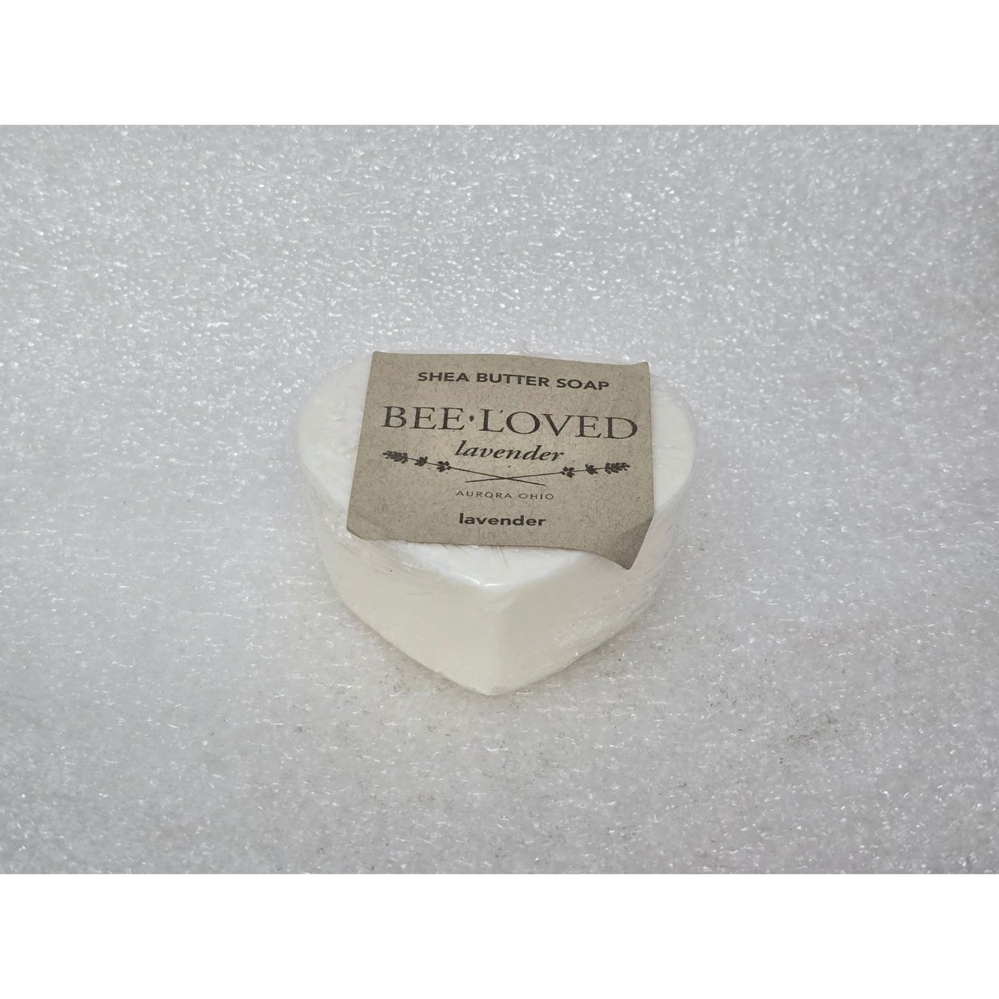 Shea Butter Soap Lavender Heart Shaped Bee Loved Aurora Ohio