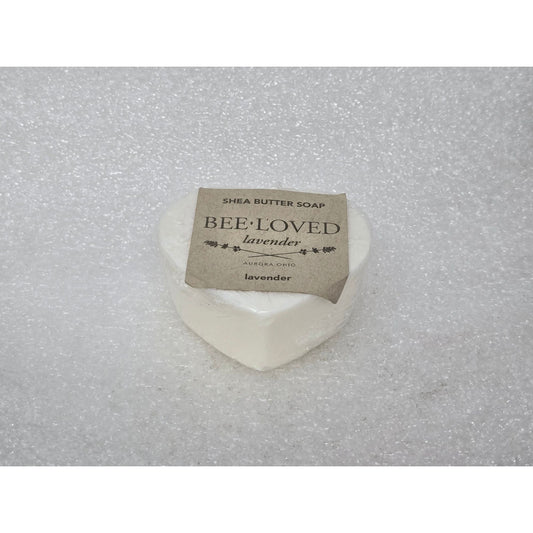 Shea Butter Soap Lavender Heart Shaped Bee Loved Aurora Ohio