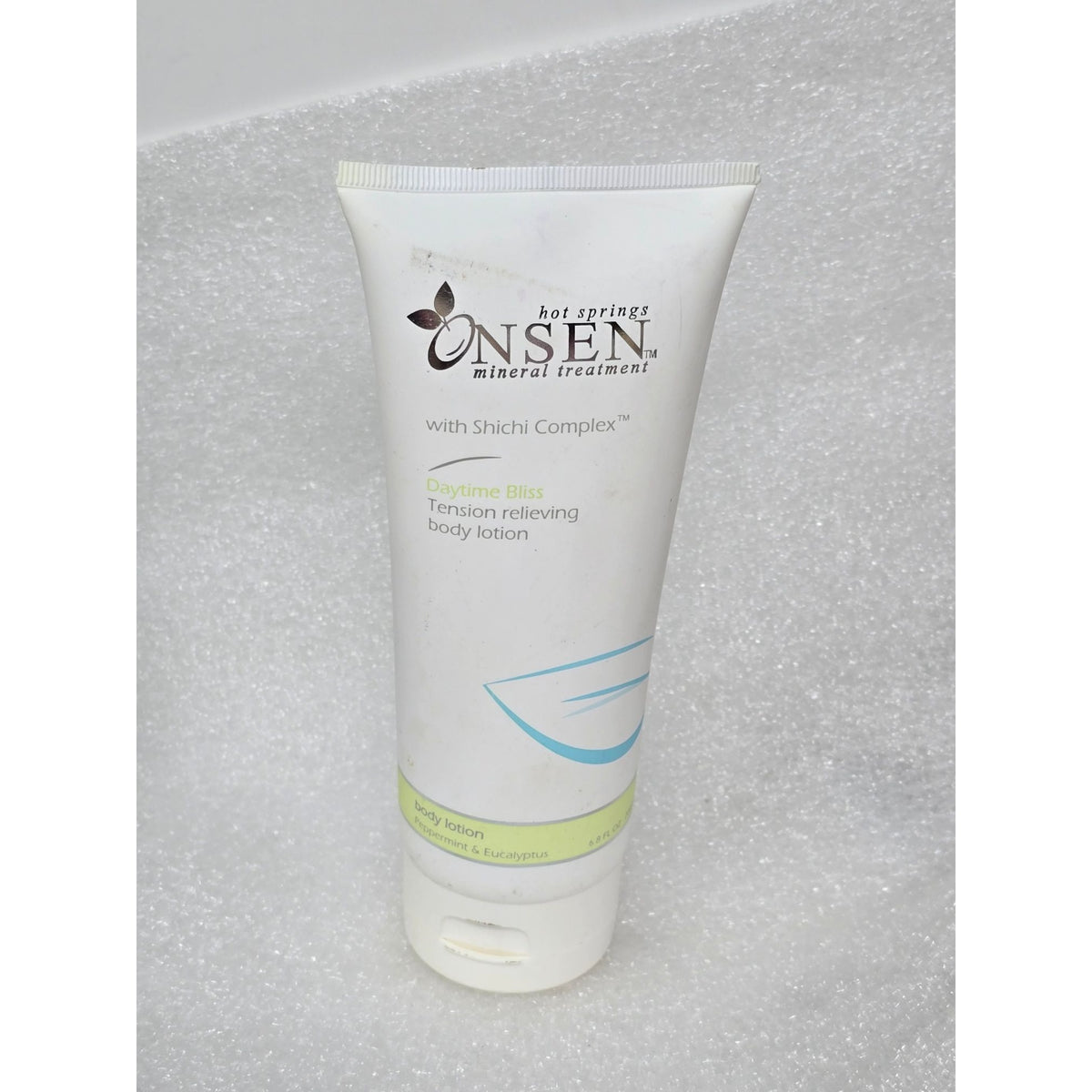 Onsen Daytime Bliss Tension Relieving Body Lotion 6.8 Oz Peppermint & Eucalyptus