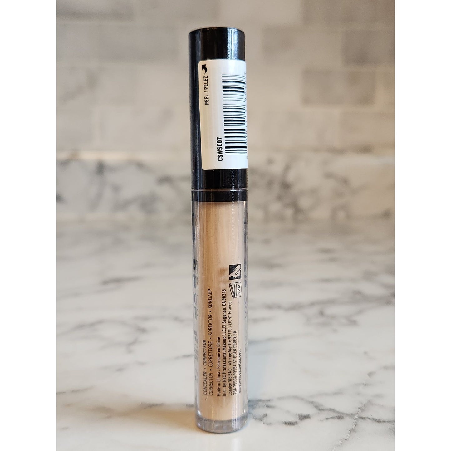 Nyx Cant Stop Wont Stop Contour Concealer Natural Matte Finish 24HR Sealed