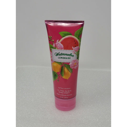 Bath & Body Works Watermelon Lemonade 24 HR Moisture Ultra Shea Body Cream 8 oz