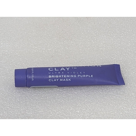 Generation Clay Ultra Violet Brightening Purple Clay Mask .51 oz Travel Size