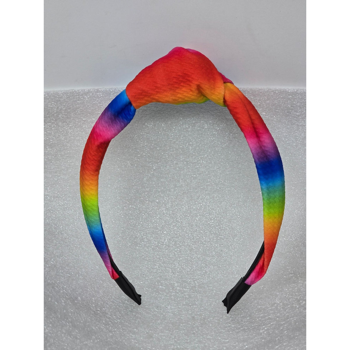 Rainbow Tie-Dye Knotted Headband For Women Hair Band