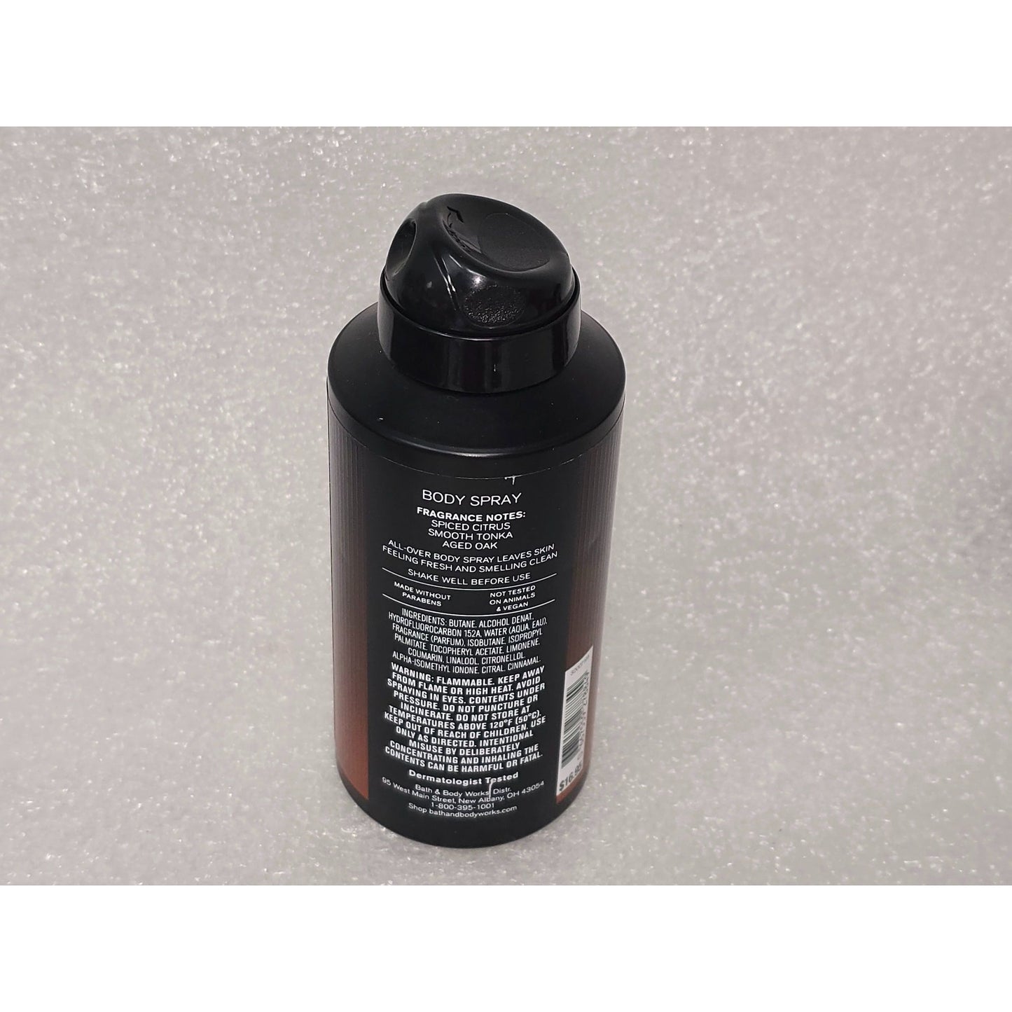 Men's Collection Single Barrel Bourbon Body Spray 3.7 Oz By Bath & Body Works