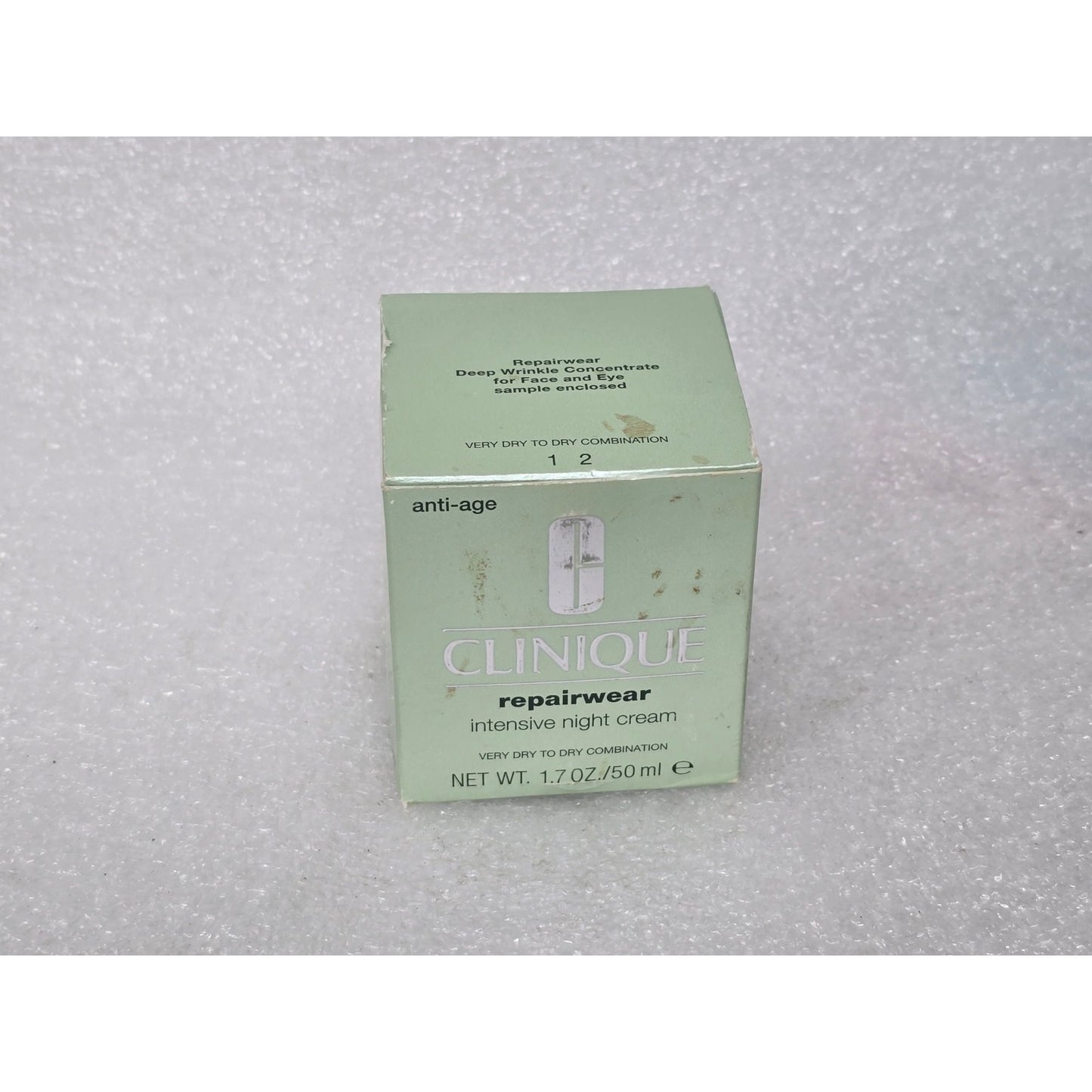 Clinique Repairwear Intensive Night Cream 1.7oz Very Dry To Dry Combination Skin