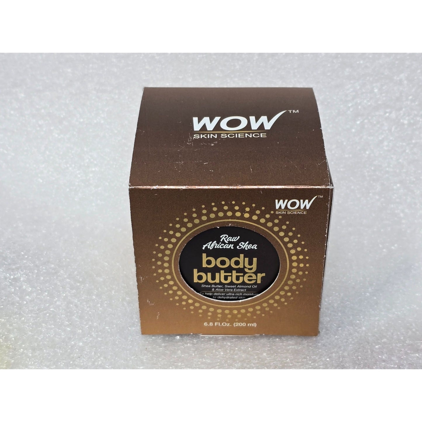 Wow Skin Science Raw African Shea Body Butter Hydrating & Nourishing Skincare