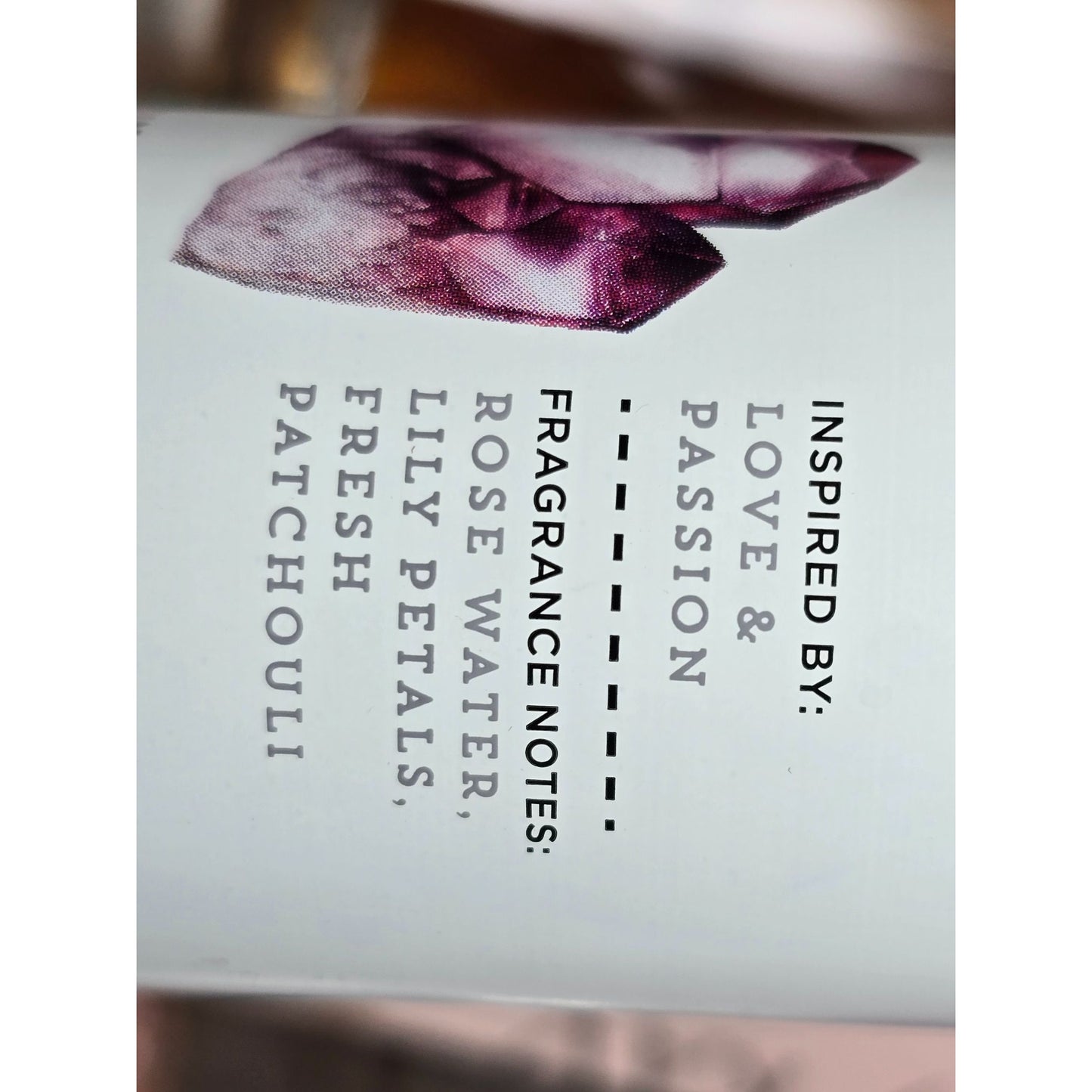 Bath & Body Works Rose Quartz Fine Fragrance Mist 6 oz Mineral Co