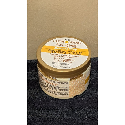 Creme Of Nature Pure Honey Moisture Whip Twisting Cream 11.5 Oz