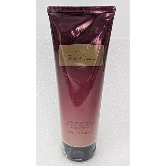 Avon Far Away Body Scrub & Wash 200 ml 6.7 oz