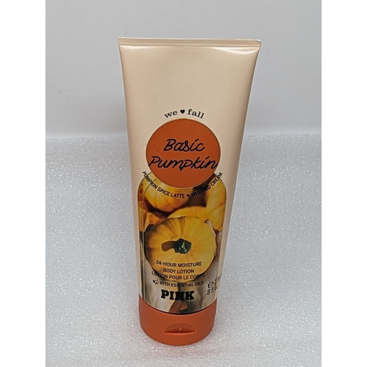 Victoria's Secret Pink Basic Pumpkin 24 Hr Moisture Body Lotion 8 fl oz