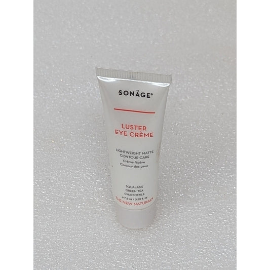 Sonage Luster Eye Creme Lightweight Matte Contour Care .25 oz