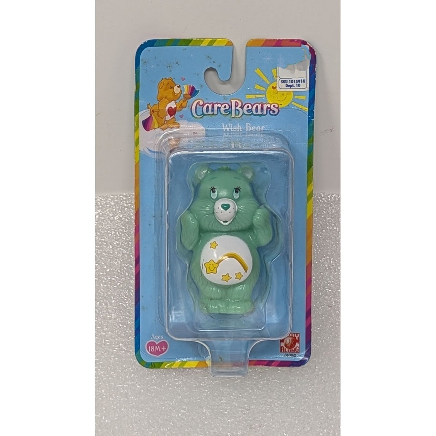 Vintage Care Bears Wish Bear Figure New In Box