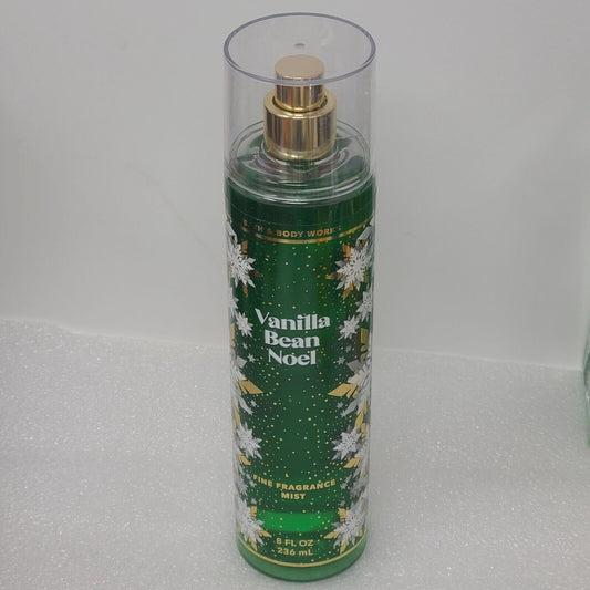 Bath & Body Works Vanilla Bean Noel Fine Fragrance Mist 8 oz