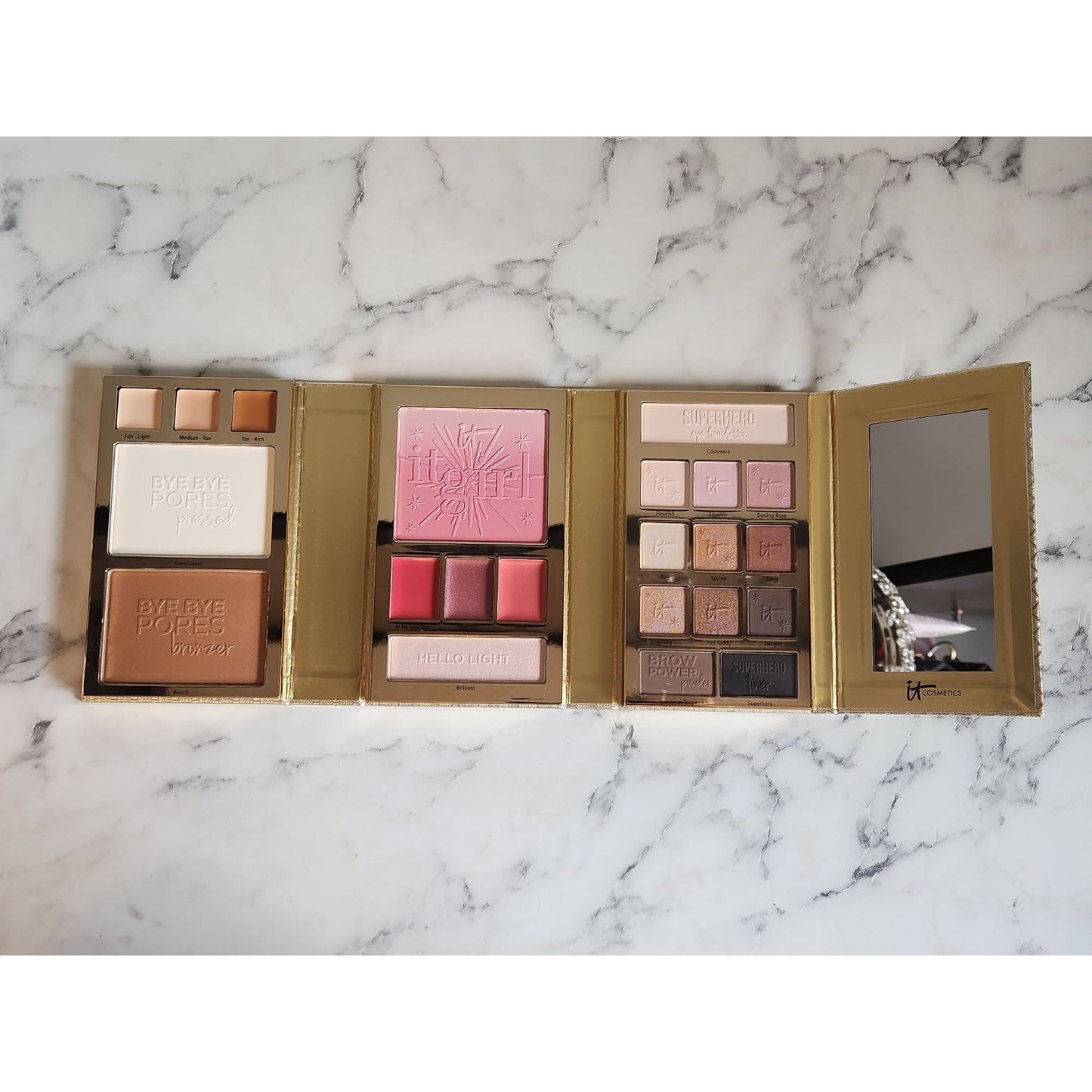 It Cosmetics It Girl Beauty Book Vol. 5 All-In-One Makeup Palette Eyes & Lips