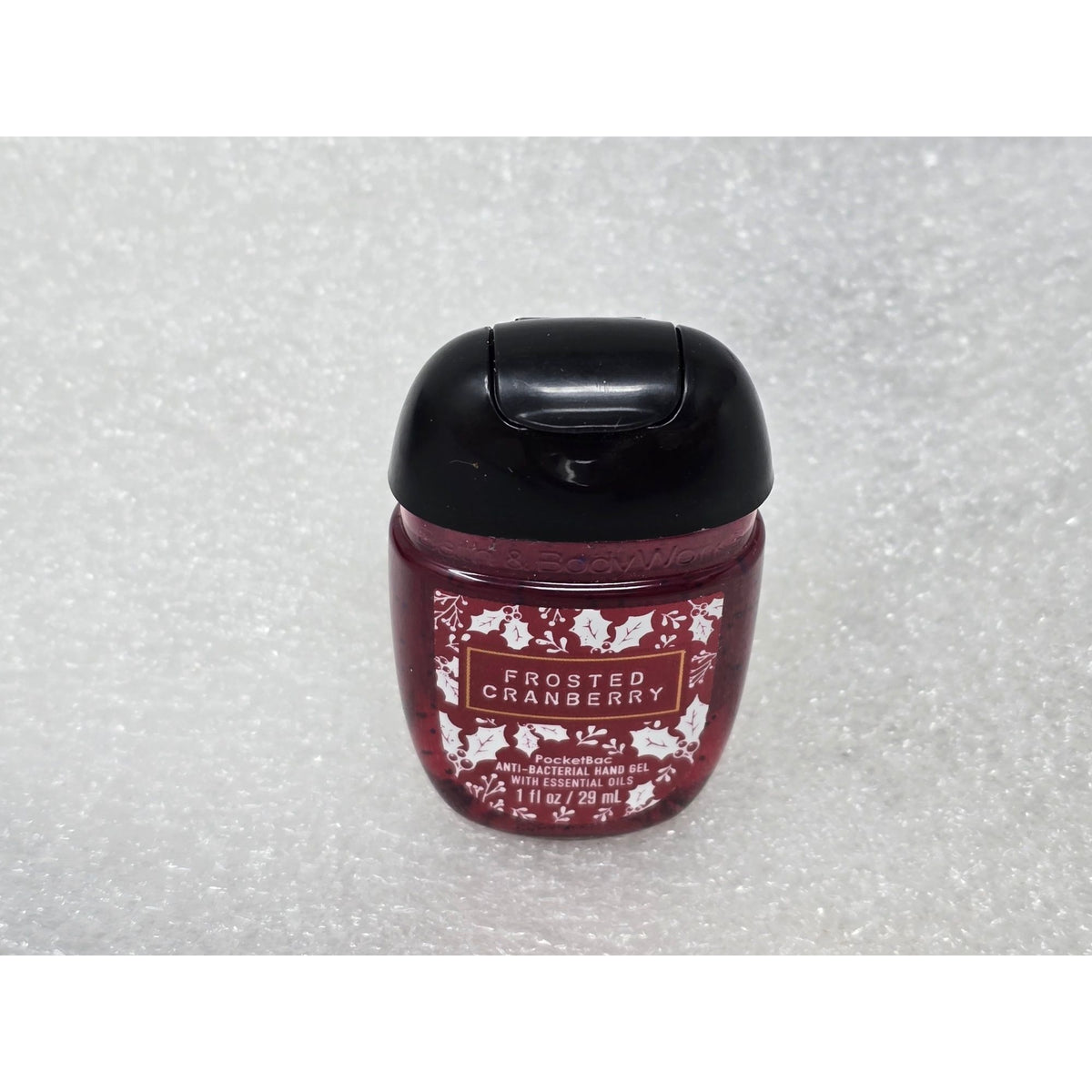 Bath & Body Works Frosted Cranberry PocketBac Hand Sanitizer Essential Oils