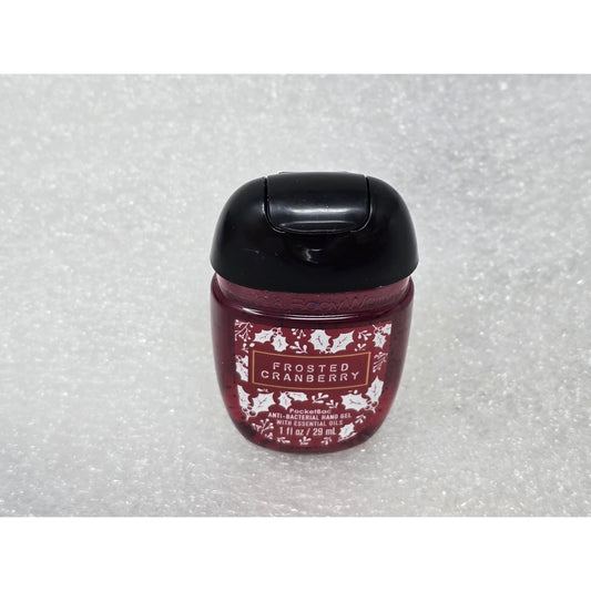 Bath & Body Works Frosted Cranberry PocketBac Hand Sanitizer Essential Oils