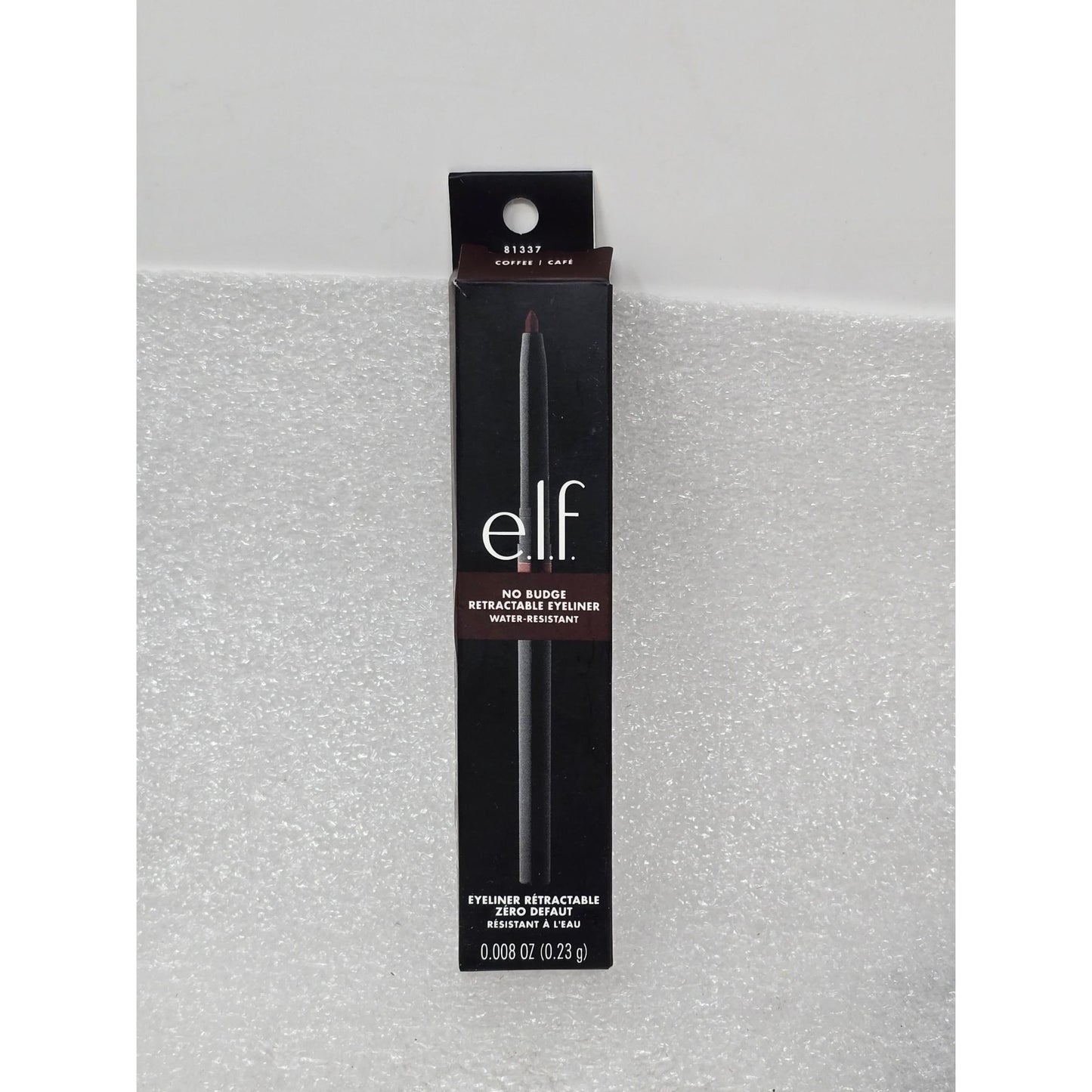 e.l.f. No Budge Retractable Eyeliner Coffee Waterproof Long-Lasting Creamy 81337
