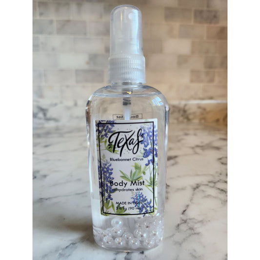 Kiss Me In The Garden Texas Bluebonnet Citrus Body Mist Hydrates Skin 3 Fl Oz