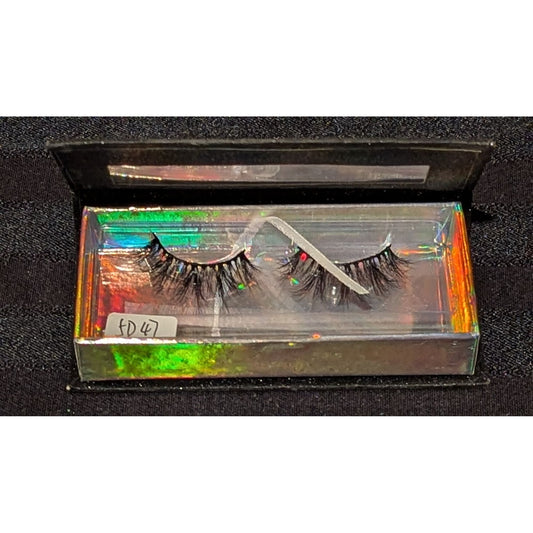 3D Mink False Eyelashes Dramatic Volume & Length Reusable Black