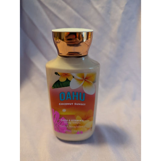 Oahu Coconut Sunset Shea & Vitamin E Body Lotion Bath & Body Works 8Oz Hydrating