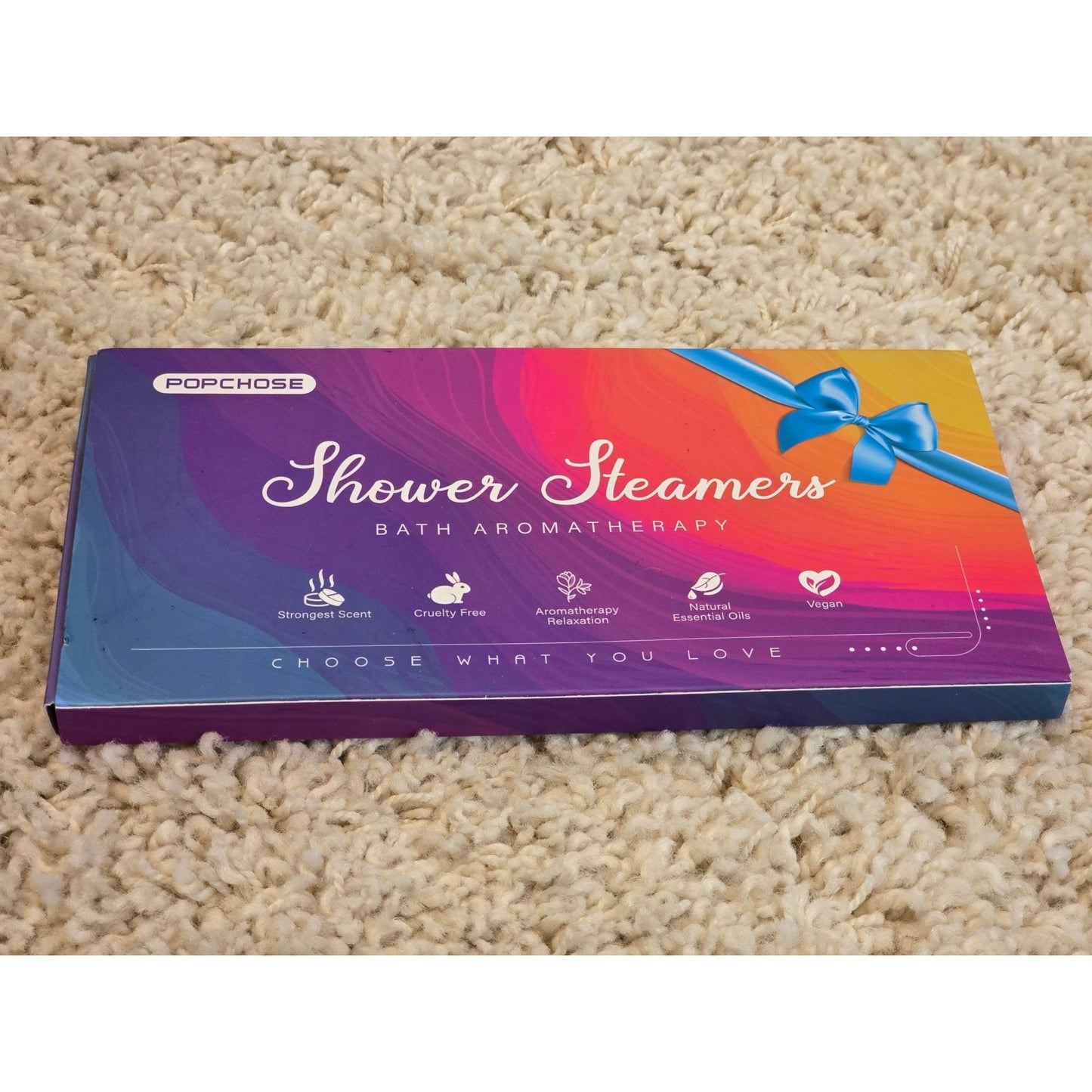 Popchose Shower Steamers Bath Aromatherapy Gift Set Natural Essential Oils