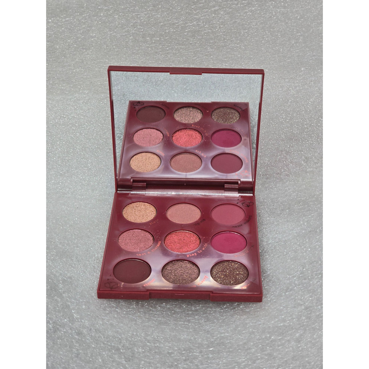 Wine & Only ColourPop Pressed Powder Eyeshadow Palette 9 Shades