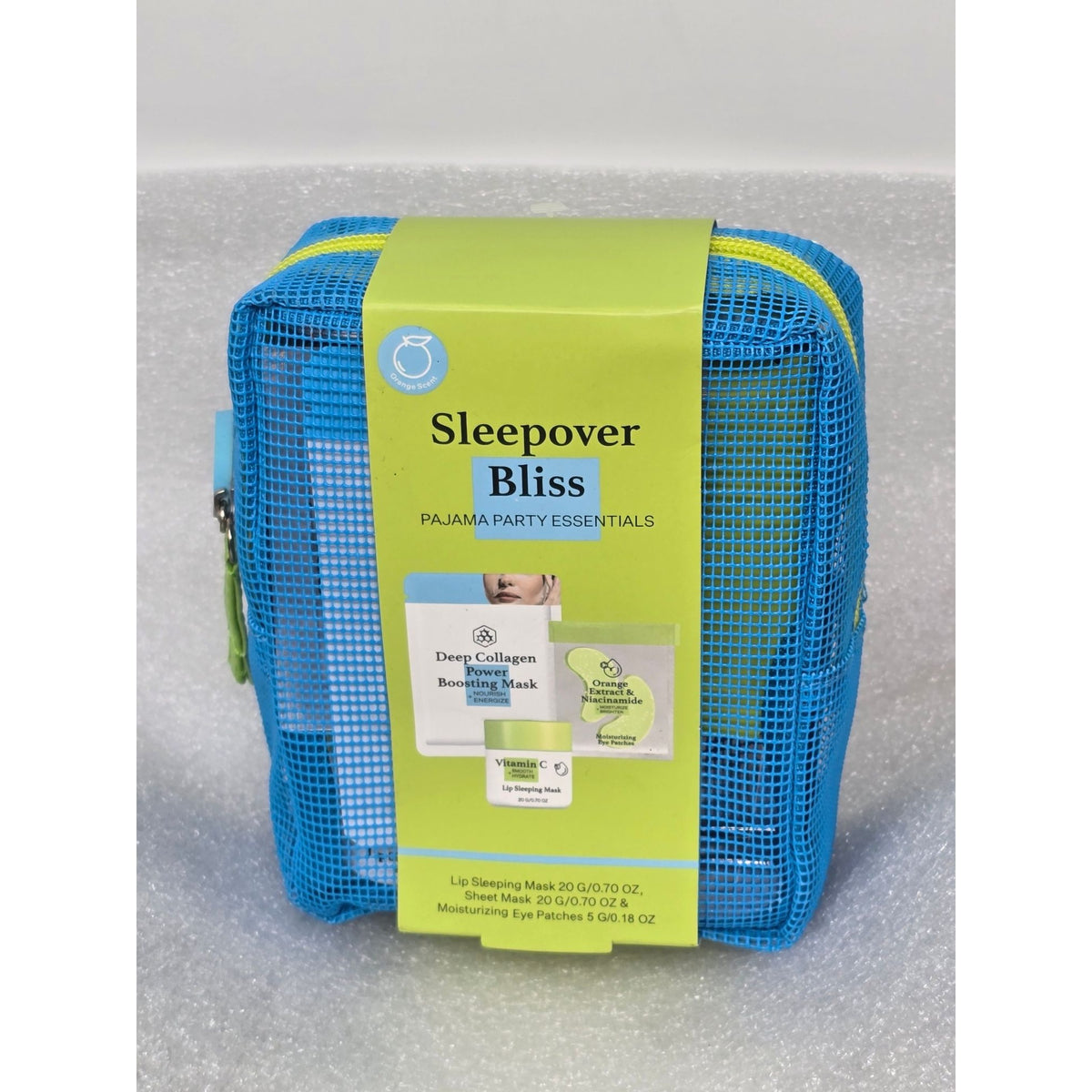 Sleepover Bliss Pajama Party Essentials Kit Lip Mask Sheet Mask & Eye Patches