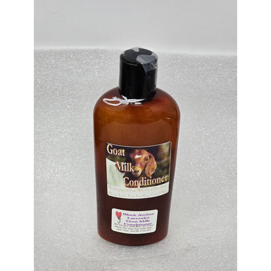 Goat Milk Conditioner Black Amber & Lavender 8 Oz Hydrating Formula