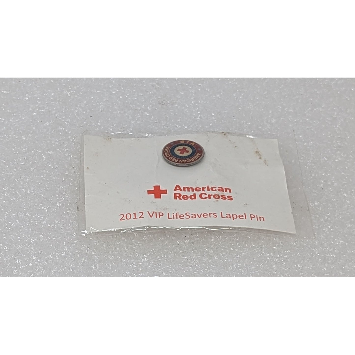 American Red Cross 2012 VIP Life Savers Lapel Pin