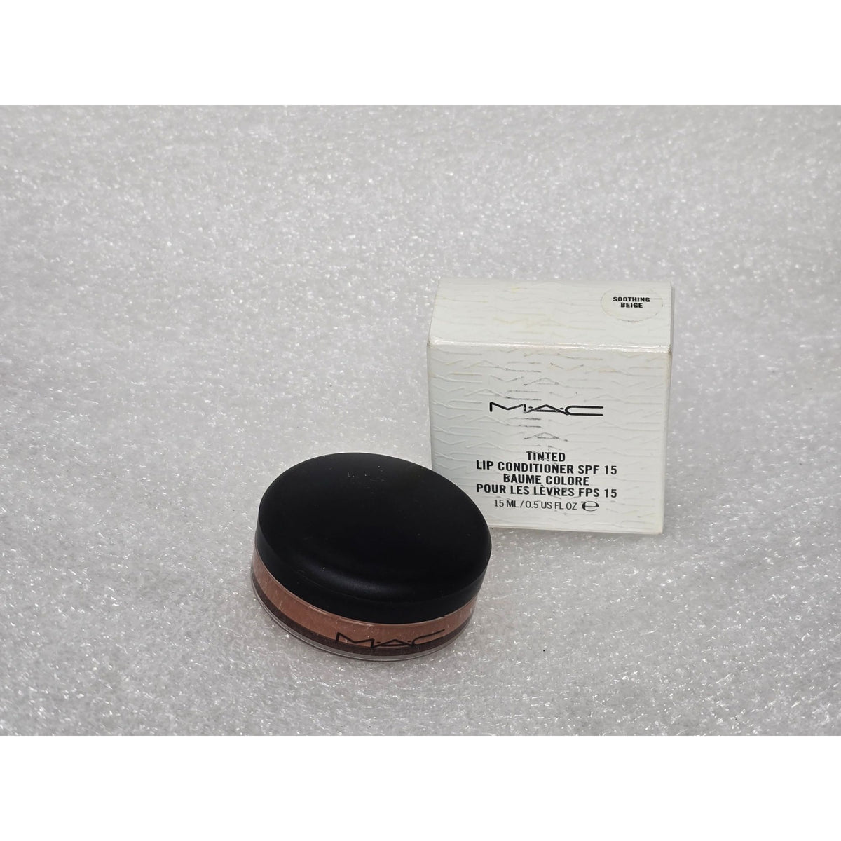 MAC Tinted Lip Conditioner SPF 15 Soothing Beige 15ml Hydrating Balm For Soft Lips
