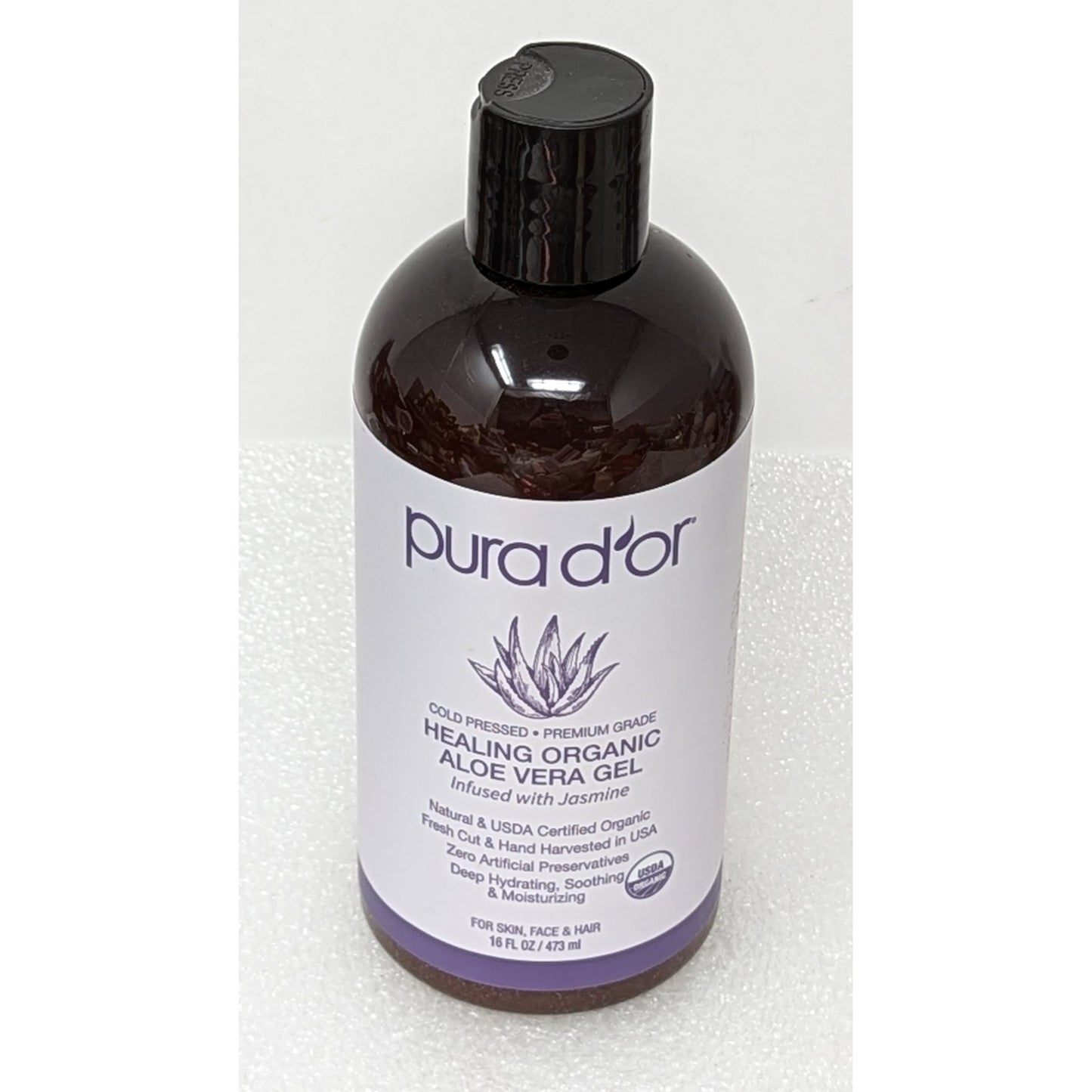 Pura D'or Healing Organic Aloe Vera Gel With Jasmine